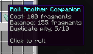 Companion Roll Tokens